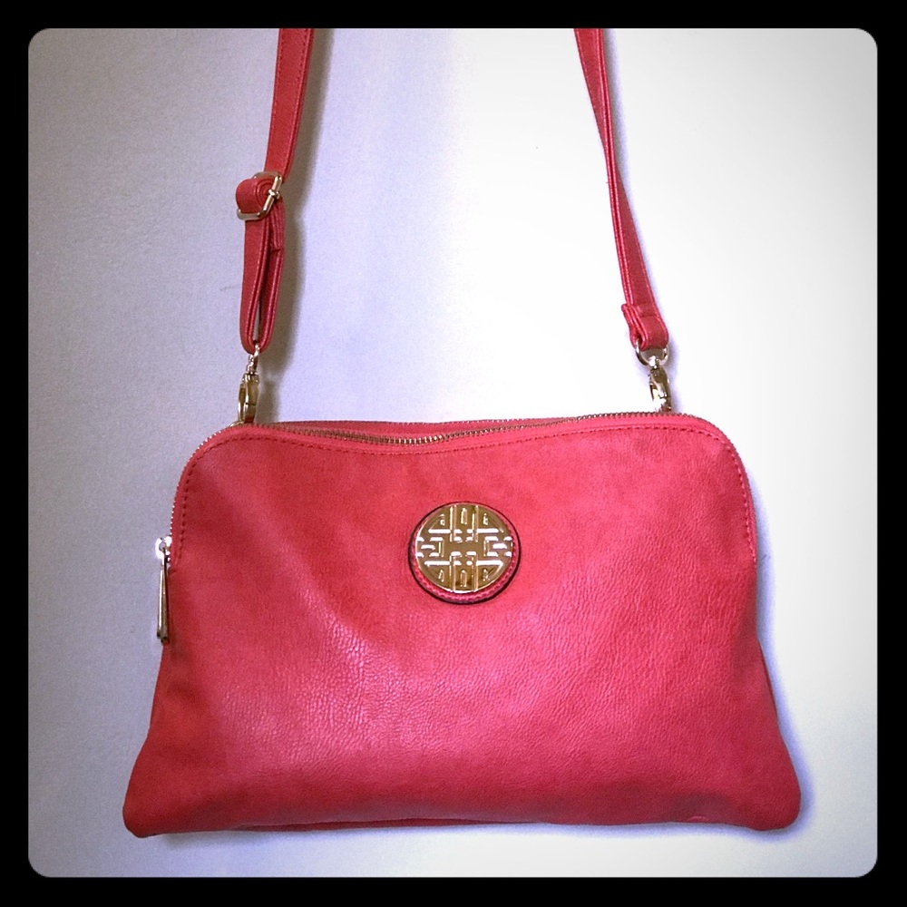 Coral Crossbody Bag